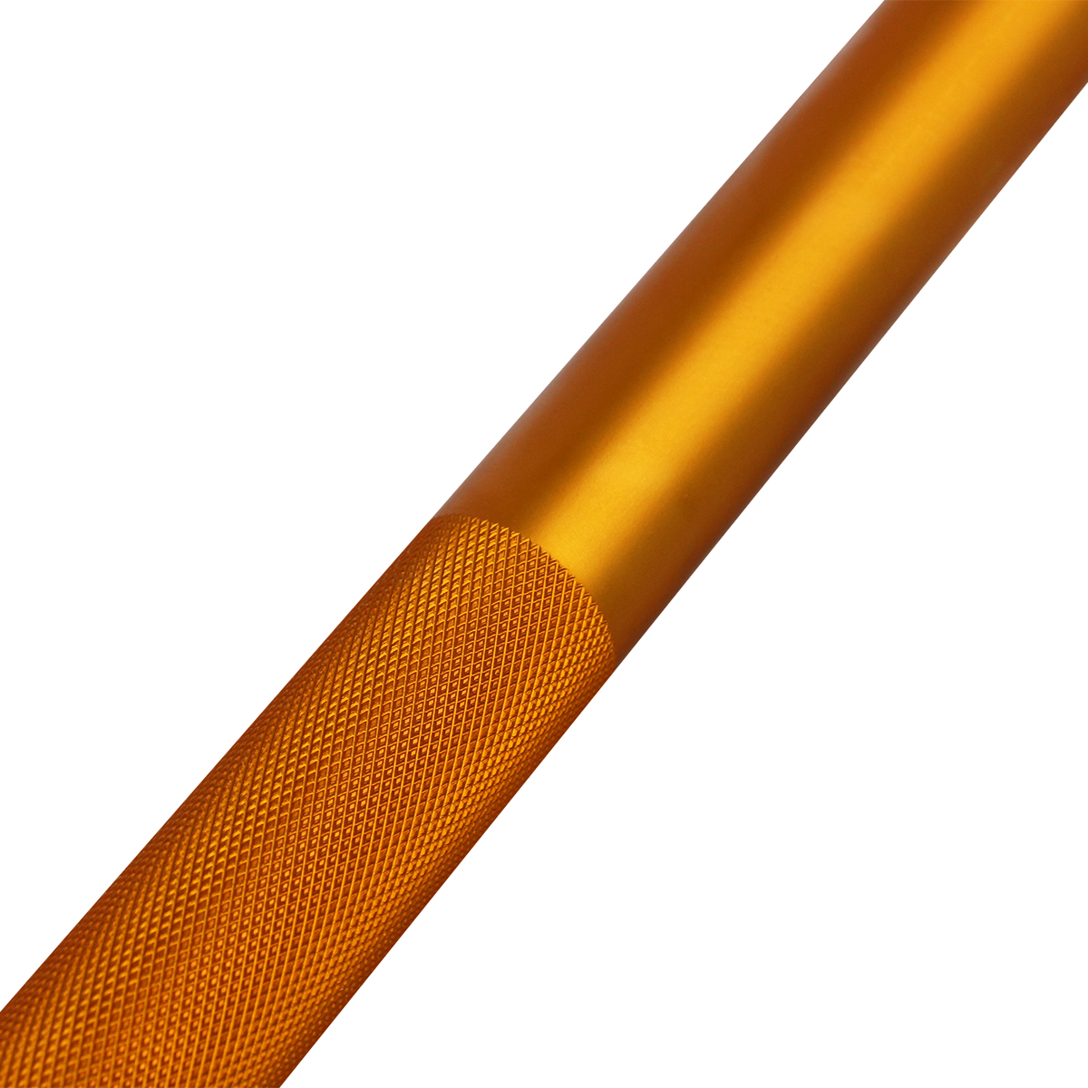 Barre musculation en aluminium 180cm alesage 50mm 2 stop disques Or 7.5Kg 1