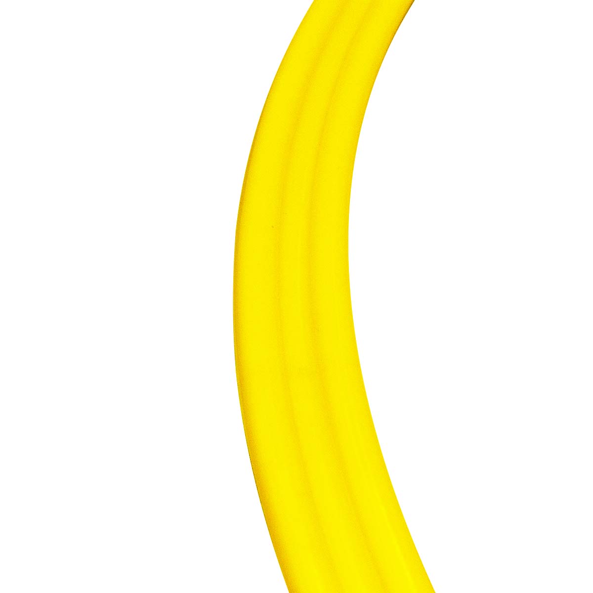 Hula Hoop de plástico redondo PVC O 40cm Amarelo 2