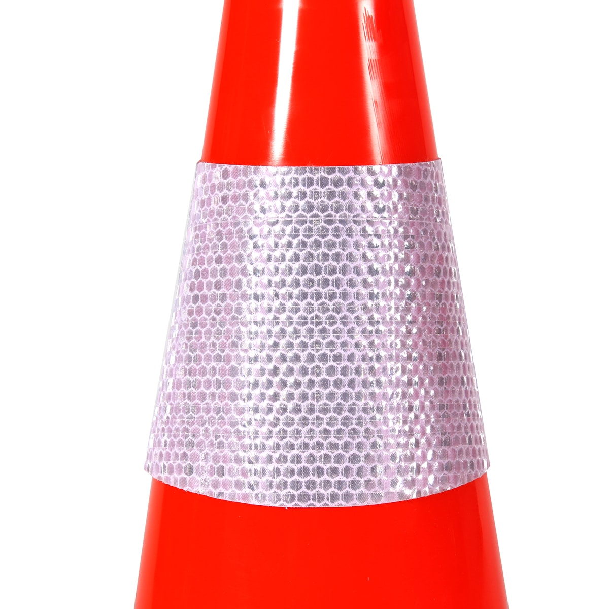Multi-purpose PVC boundary marker cone 29x29x50 2