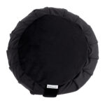 Coussin de metidation Zafu Zen en coton O 35cm Noir 2