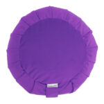 Coussin de metidation Zafu Zen en coton O 35cm Violet 2