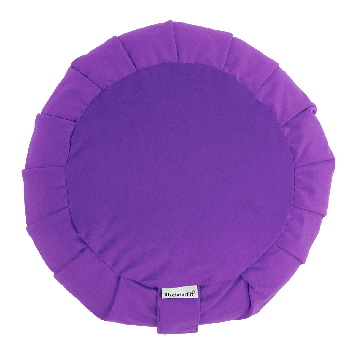 Coussin de metidation Zafu Zen en coton O 35cm Violet 2