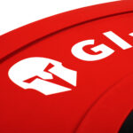 Rubber gecoate wedstrijdschijf boring 51mm 25kg 1 Disque Competition revetement caoutchouc alesage 51mm 25kg 1