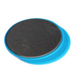 Disques de glisse PVC pour abdominaux O 17.5cm lot de 2 Bleu