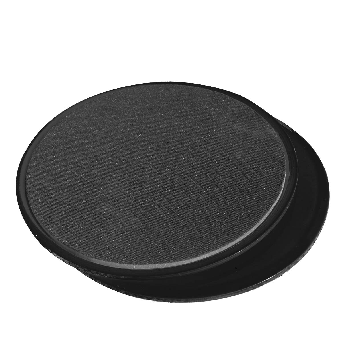 Disques de glisse PVC pour abdominaux O 17.5cm lot de 2Noir