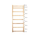 Spalliera da parete in legno 210 cm