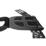 Gilet tattico appesantito con piastre nere Gilet tattico appesantito con piastre nere