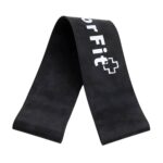 Mini Band Loops 60x5cm aus Latex Schwarz