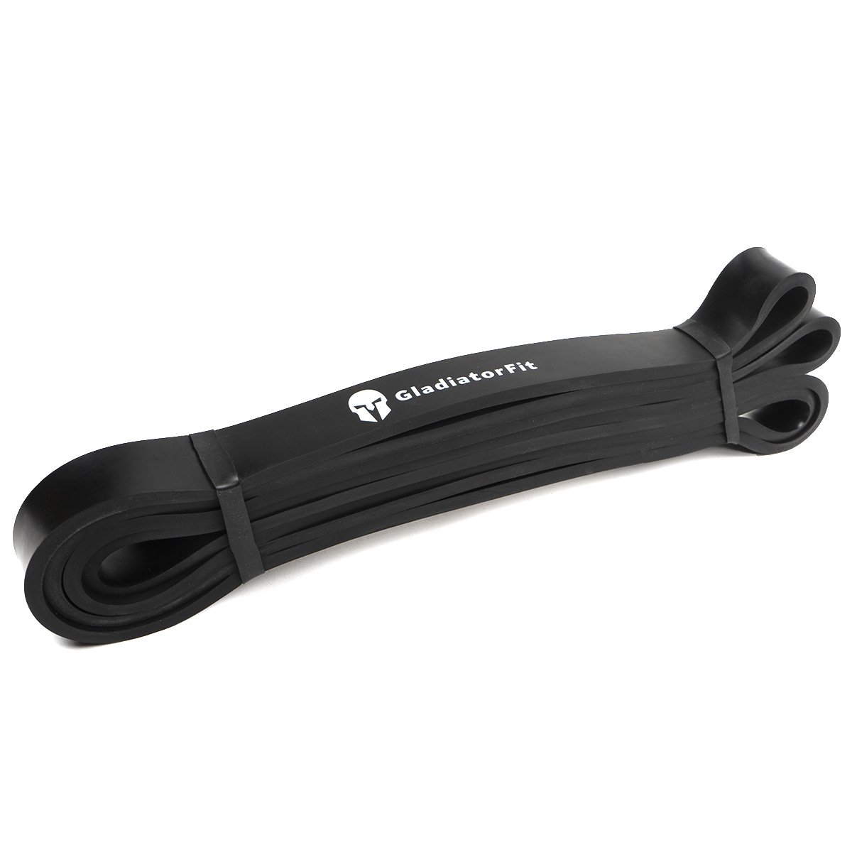 Elastic latex resistance band Black 1 Bande de resistance elastique en latex Noir 1