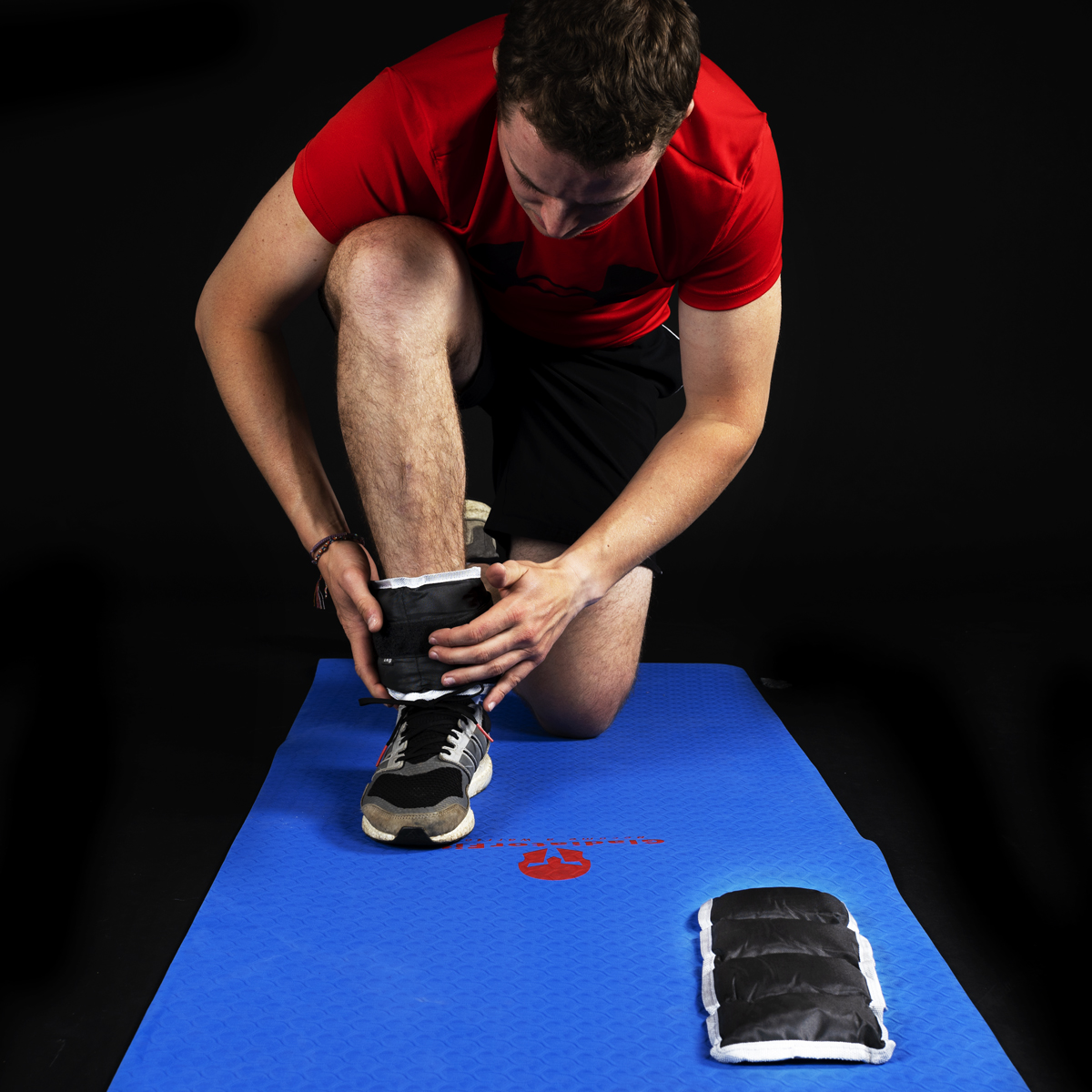 Weighted nylon ankle bracelets : wrists (set of 2) 1 Bracelets lestes en nylon chevilles poignets lot de 2 1