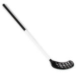 Crosse dunihockey floorball 95cm en plastique Noir