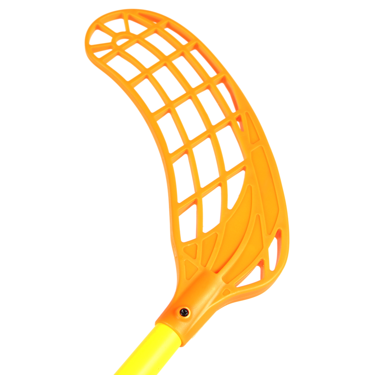 Crosse dunihockey floorball 95cm en plastique Orange 1