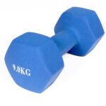 Haltères revêtement néoprène musculation et fitness (Lot de 2) 2x9KG