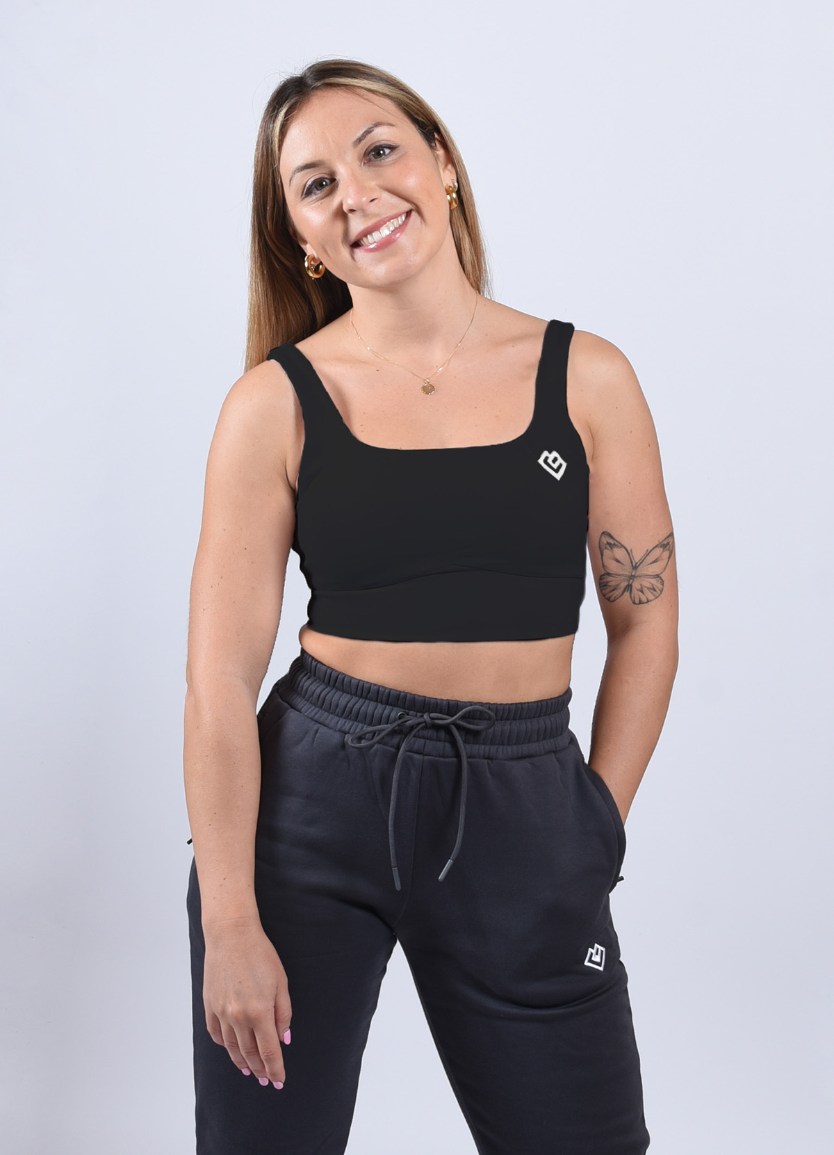 reggiseno sportivo nero 1.1200