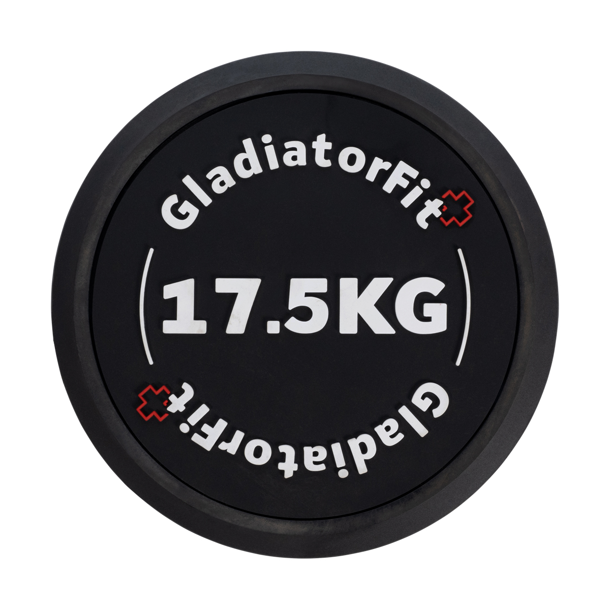 7640344750808 Haltère rond en caoutchouc