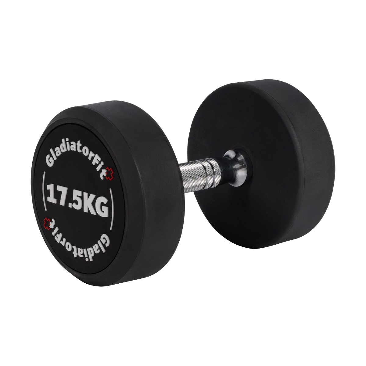 7640344750808 Haltère rond en caoutchouc 1