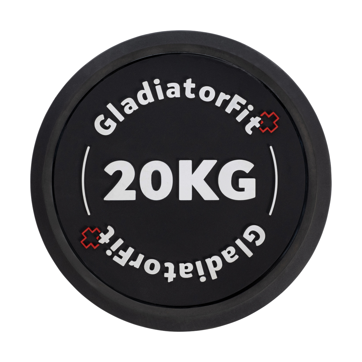 7640344750846 Haltère rond en caoutchouc