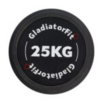 7640344750860 Haltère rond en caoutchouc