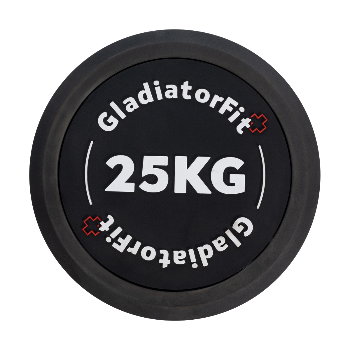 7640344750860 Haltère rond en caoutchouc