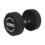 7640344750860 Haltère rond en caoutchouc 1