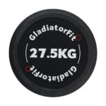 7640344750877 Haltère rond en caoutchouc