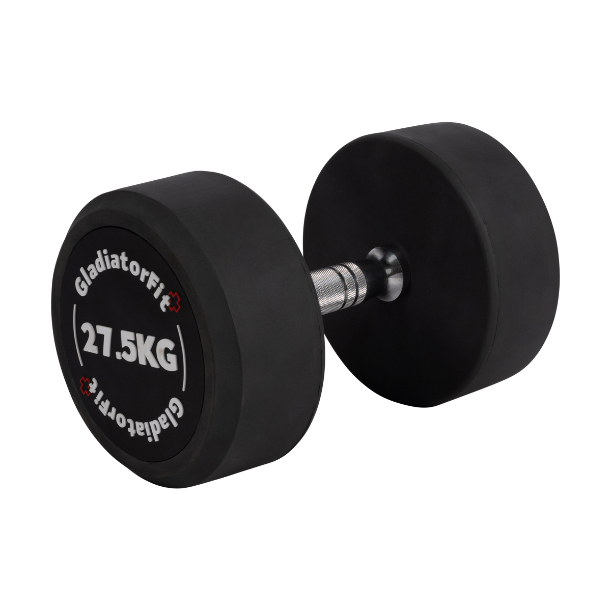 7640344750877 Haltère rond en caoutchouc 1