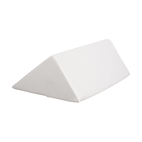 7640344750891 Coussin de massage triangulaire blanc 2