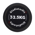 7640344750891 Haltère rond en caoutchouc