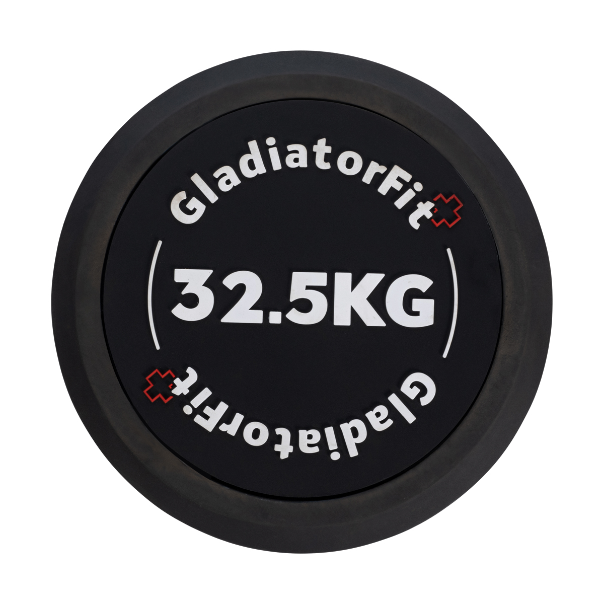 7640344750891 Haltère rond en caoutchouc