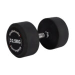 7640344750891 Haltère rond en caoutchouc 1