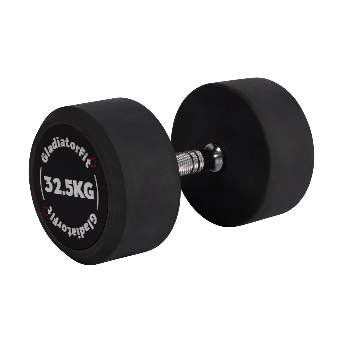 7640344750891 Haltère rond en caoutchouc 1