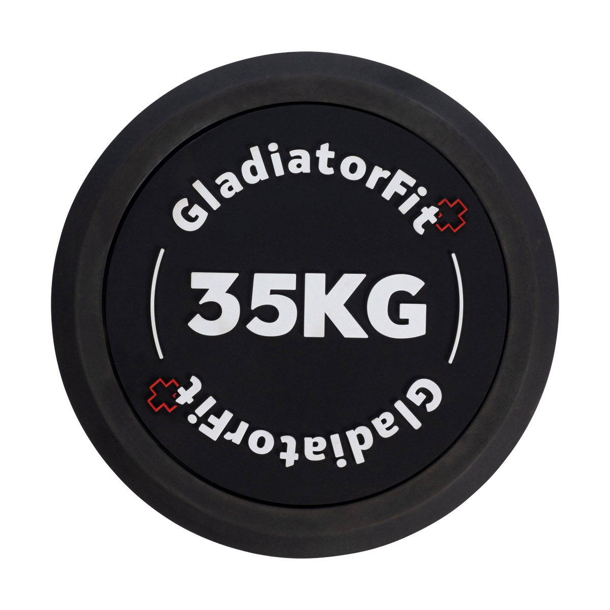 7640344750907 Haltère rond en caoutchouc