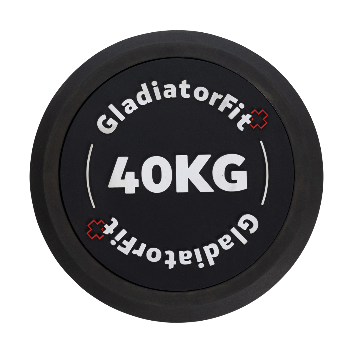 7640344750945 Haltère rond en caoutchouc