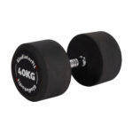 7640344750945 Haltère rond en caoutchouc 1