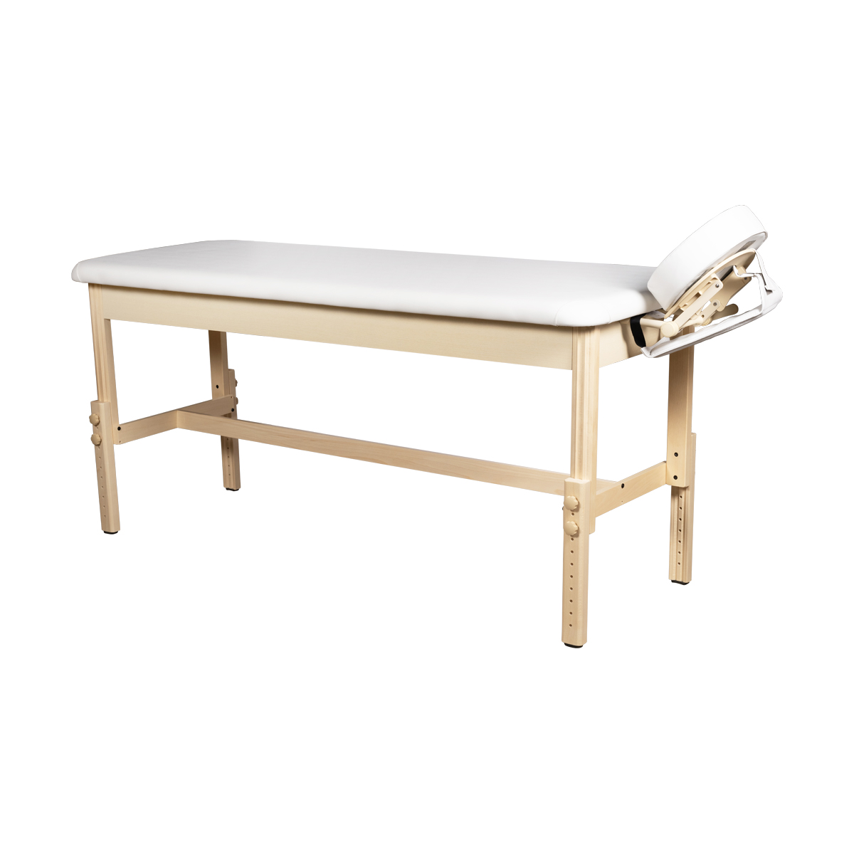 7640344757371 Table de massage fixe en bois 184cm blanc 1