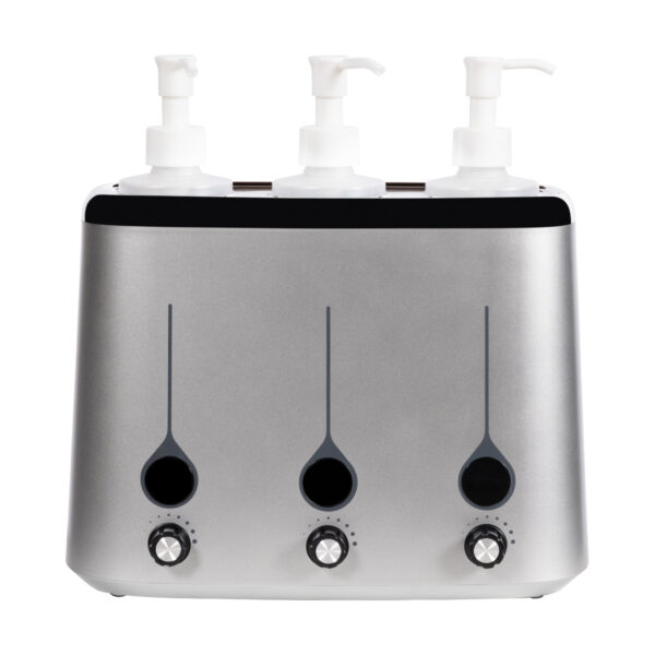 7640344759948 Massage oil warmer for 3 bottles of 270