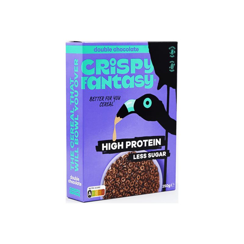 Cereales 250g Crispy Fantasy (paquete de 4) Chocolate