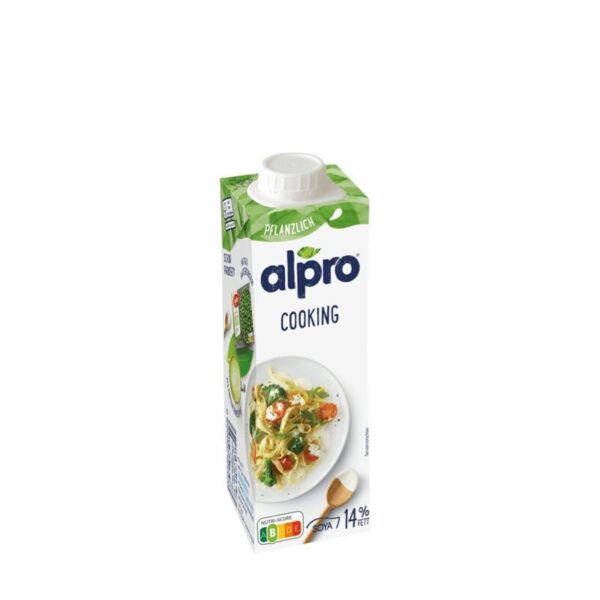 Alpro nata de soja para cocinar 250ml (paquete de 15)