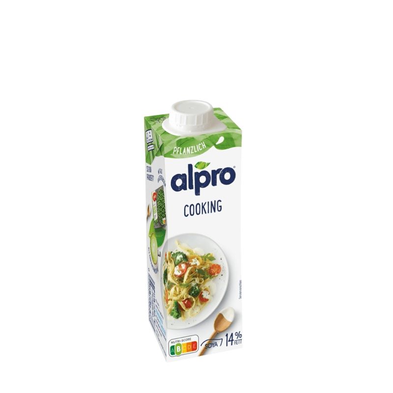 Alpro nata de soja para cocinar 250ml (paquete de 15)