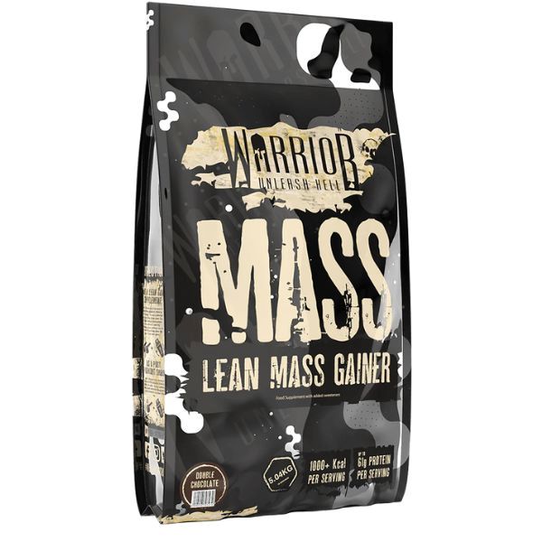 Mass Gainer 5kg Warrior Dubbele Chocolade