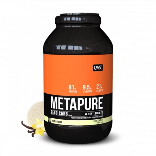 Metapure Zero Carb Whey Isolate QNT Vanille