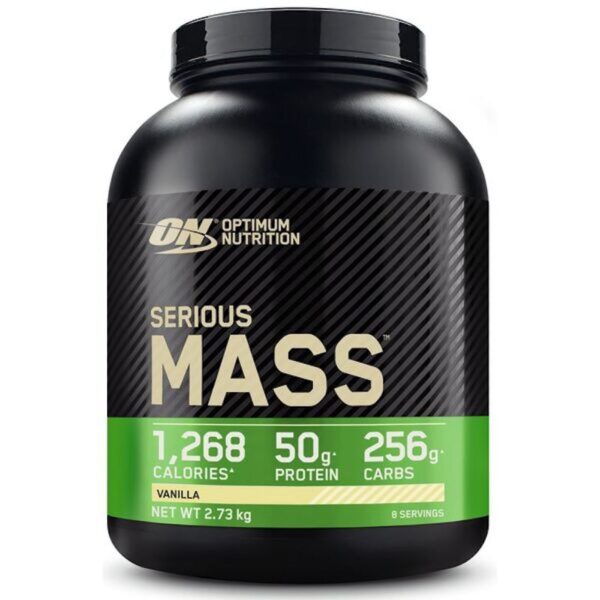 Optimum Nutrition Serious Mass 2722g Dose Vanille