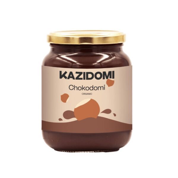 Crema de chocolate y avellanas bio Kazidomi 700g (pack de 6)