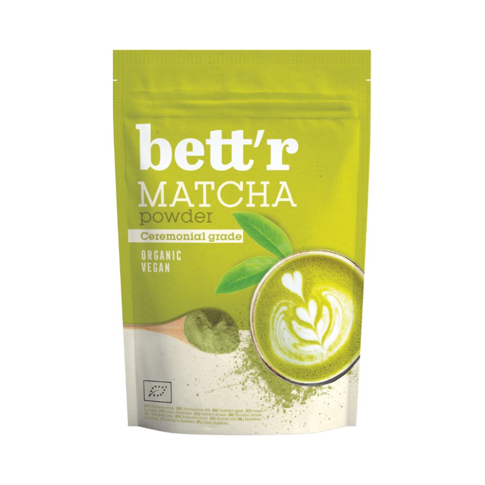 Bett'r matcha em pó 100g (embalagem de 6)