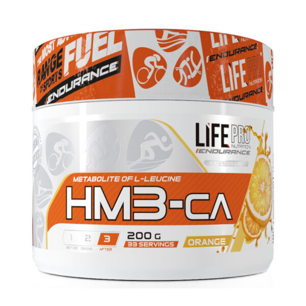 Endurance HMB CA 200g Life Pro Sinaasappel