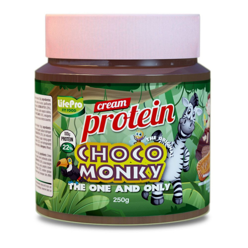 Fit n Food Crema de Proteínas 250g Monky Chocolate