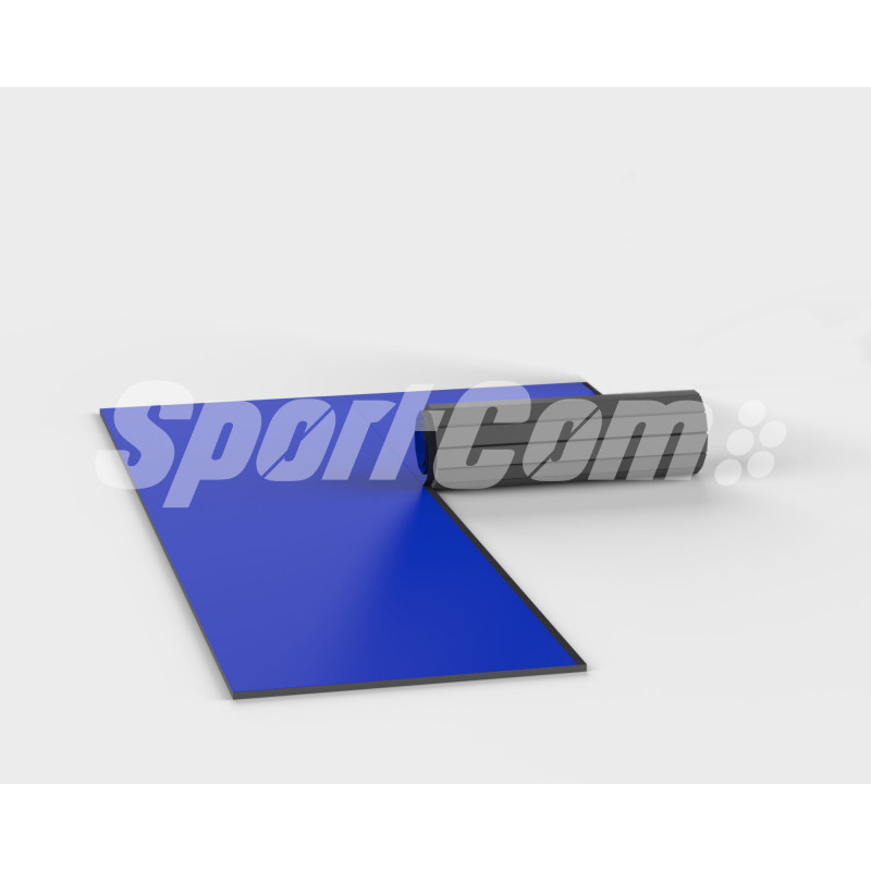 Sol enroulable Studio Mats Flexi Roll 3,6x3,6m 4cm tatami Dollamur Bleu