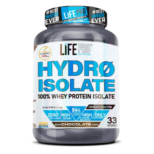 Whey Hydro Isolate 1kg Life Pro Chocolate