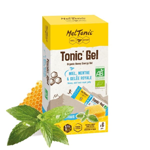 Tonic' Gel Bio Frischekick 20g Meltonic (Packung zu 6)