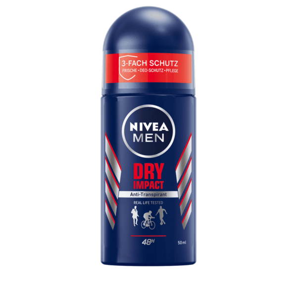 Desodorizante em rolo Dry Impact 50ml Nivea 56492